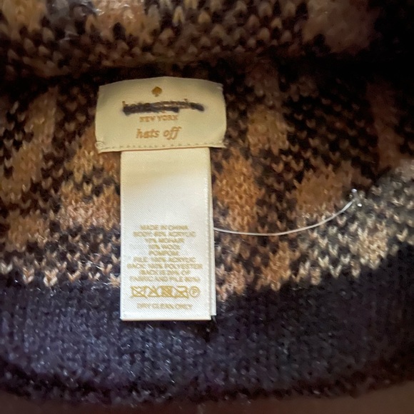 Kate Spade New York hat/beanie - Picture 2 of 2